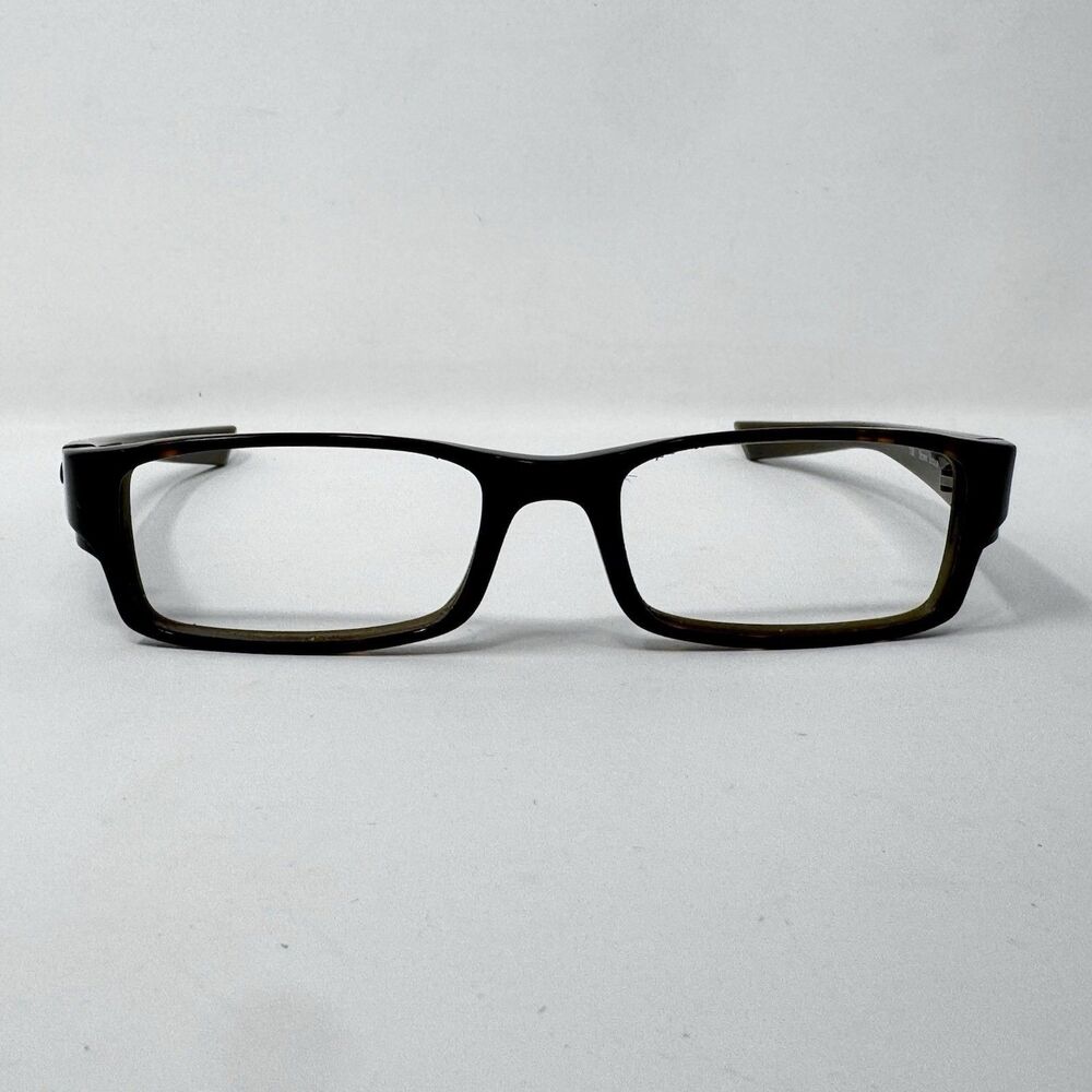 Oakley Gasket Brown Tortoise Eyeglass Frames 53-18-136